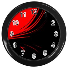 Colors Wall Clocks (Black)