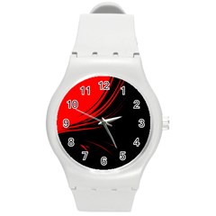 Colors Round Plastic Sport Watch (M)