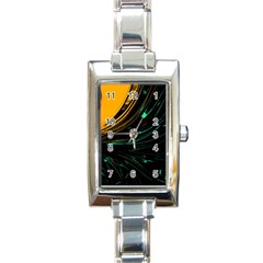 Colors Rectangle Italian Charm Watch