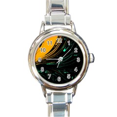 Colors Round Italian Charm Watch