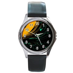 Colors Round Metal Watch