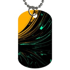 Colors Dog Tag (One Side)