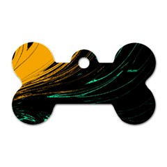 Colors Dog Tag Bone (One Side)