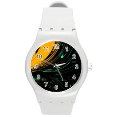 Colors Round Plastic Sport Watch (M)