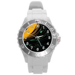 Colors Round Plastic Sport Watch (L)