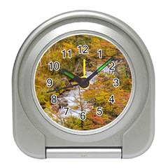 Colored Forest Landscape Scene, Patagonia   Argentina Travel Alarm Clocks by dflcprints