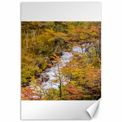 Colored Forest Landscape Scene, Patagonia   Argentina Canvas 12  X 18   by dflcprints