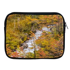 Colored Forest Landscape Scene, Patagonia   Argentina Apple Ipad 2/3/4 Zipper Cases by dflcprints