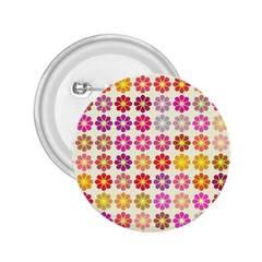 Multicolored Floral Pattern 2 25  Buttons by linceazul