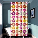 Multicolored Floral Pattern Shower Curtain 36  x 72  (Stall)  Curtain(36 X72 ) - 33.26 x66.24  Curtain(36 X72 )