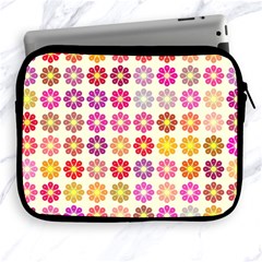 Multicolored Floral Pattern Apple Ipad 2/3/4 Zipper Cases by linceazul