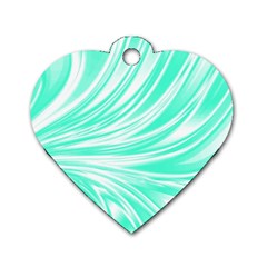 Colors Dog Tag Heart (two Sides) by ValentinaDesign