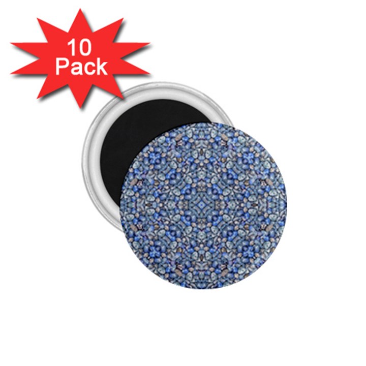 Geometric Luxury Ornate 1.75  Magnets (10 pack) 