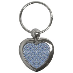 Geometric Luxury Ornate Key Chains (heart)  by dflcprints