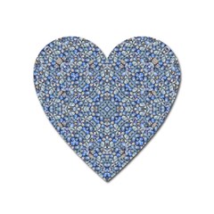 Geometric Luxury Ornate Heart Magnet by dflcprints