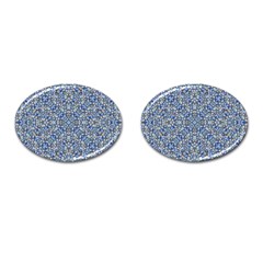 Geometric Luxury Ornate Cufflinks (oval) by dflcprints