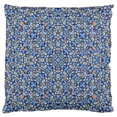 Geometric Luxury Ornate Large Flano Cushion Case (one Side) by dflcprints