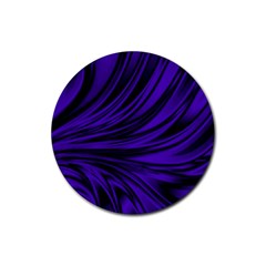 Colors Rubber Coaster (round)  by ValentinaDesign