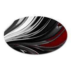 Colors Oval Magnet by ValentinaDesign