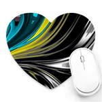 Colors Heart Mousepads Front