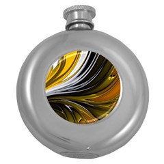 Colors Round Hip Flask (5 Oz) by ValentinaDesign