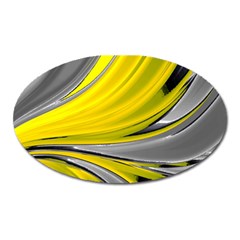 Colors Oval Magnet by ValentinaDesign