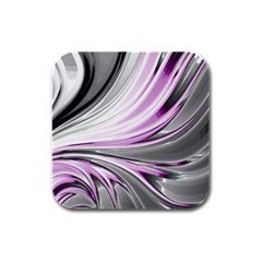 Colors Rubber Square Coaster (4 Pack)  by ValentinaDesign