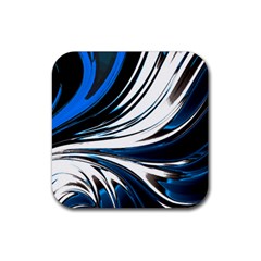 Colors Rubber Coaster (square)  by ValentinaDesign