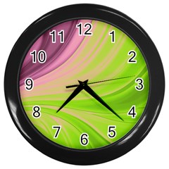 Colors Wall Clocks (black) by ValentinaDesign