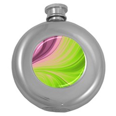 Colors Round Hip Flask (5 Oz) by ValentinaDesign