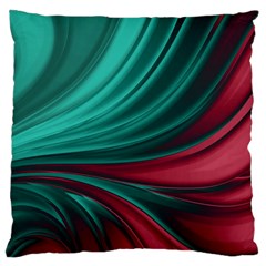 Colors Large Cushion Case (two Sides) by ValentinaDesign