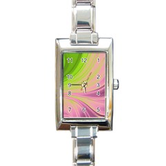 Colors Rectangle Italian Charm Watch by ValentinaDesign