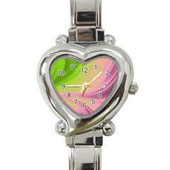 Colors Heart Italian Charm Watch by ValentinaDesign