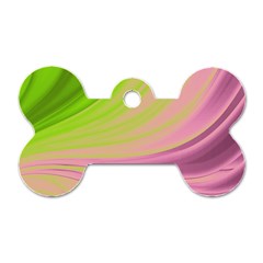 Colors Dog Tag Bone (two Sides) by ValentinaDesign