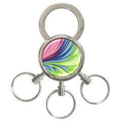 Colors 3-ring Key Chains by ValentinaDesign