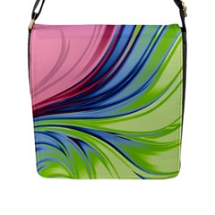 Colors Flap Messenger Bag (l)  by ValentinaDesign