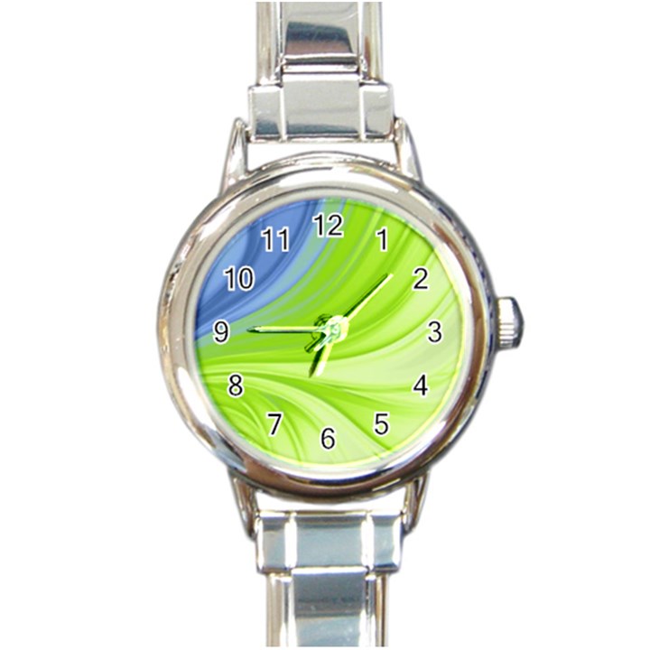 Colors Round Italian Charm Watch