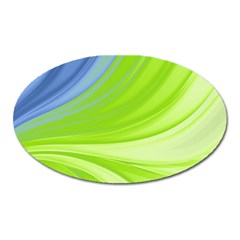 Colors Oval Magnet by ValentinaDesign