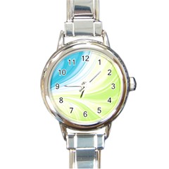 Colors Round Italian Charm Watch by ValentinaDesign