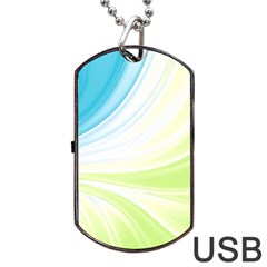 Colors Dog Tag Usb Flash (two Sides) by ValentinaDesign