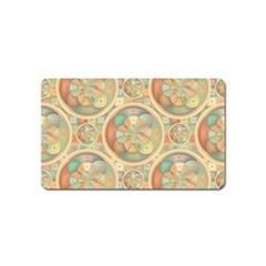 Complex Geometric Pattern Magnet (name Card) by linceazul