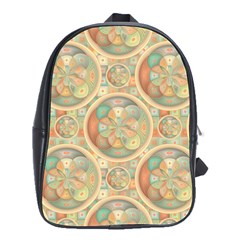 Complex Geometric Pattern School Bags(large)  by linceazul