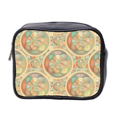 Complex Geometric Pattern Mini Toiletries Bag 2-side by linceazul