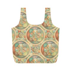 Complex Geometric Pattern Full Print Recycle Bags (m)  by linceazul