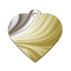 Colors Dog Tag Heart (two Sides) by ValentinaDesign