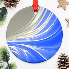 Colors Round Ornament (two Sides) by ValentinaDesign