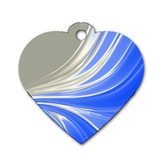 Colors Dog Tag Heart (two Sides) by ValentinaDesign