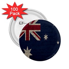 Vintage Australian Flag 2 25  Buttons (100 Pack)  by ValentinaDesign