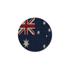 Vintage Australian Flag Golf Ball Marker (10 Pack) by ValentinaDesign