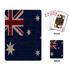 Vintage Australian Flag Playing Card by ValentinaDesign